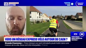 Caen: une association présente un projet de voies pour vélos