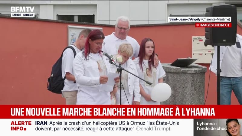 “Lyhanna, tu resteras pour toujours dans nos pensées et dans