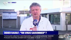 "Ce n'est qu'une hypothèse": le Pr Adnet réagit aux propos du Pr Raoult sur la saisonnalité du coronavirus