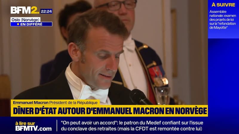Emmanuel Macron souligne la 