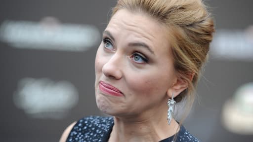 Scarlett Johansson à Pékin le 24 mars 2014, en pleine promotion de "Captain America".