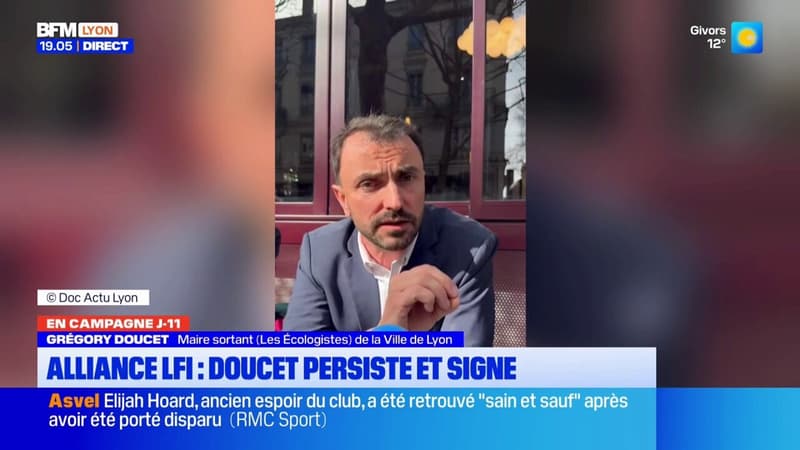Alliance LFI : Grégory Doucet persiste et signe