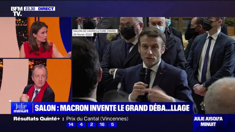 LA BANDE PREND LE POUVOIR - Salon de l'agriculture: Emmanuel Macron invente le grand déballage