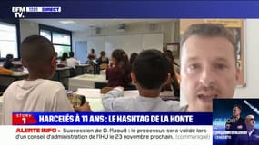 Laurent Boyet (association Les Papillons): "Le harcèlement scolaire, c'est la moitié des mots qu'on reçoit"