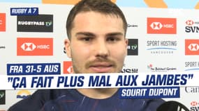 Rugby à 7 / France 31-5 Australie : "Je ne me sens pas légitime..." les premiers mots humbles de Dupont