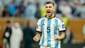 Leandro Paredes avec l'Argentine à la Coupe du monde 2022