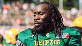 Jason Aguemon lors de sa saison avec Leipzig en 2021