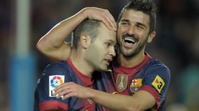 Iniesta et Villa