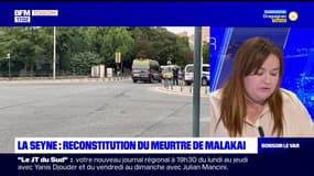 La Seyne-sur-Mer: reconstitution du meurtre de Malakai
