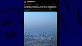 Capture d'écran d'un tweet de Tzeporah Berman à Dubaï pour la COP28 le 29 novembre 2023.