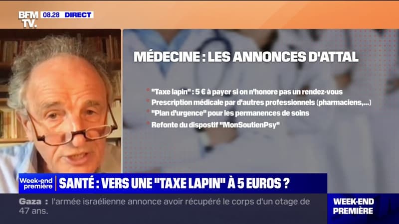 Le gouvernement méprise le métier de médecin: Jean-Paul Hamon, médecin généraliste, réagit aux annonces de Gabriel Attal sur la santé