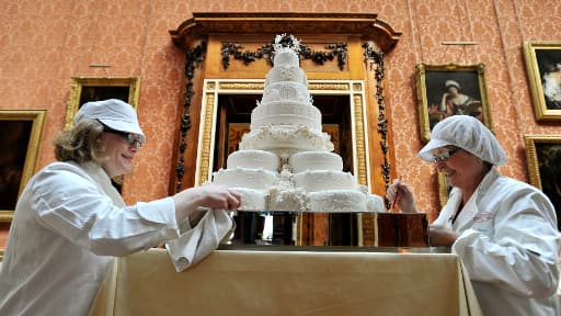 Une Part Du Gateau De Mariage De William Et Kate Aux Encheres