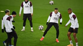 Marco Verratti a pris part à l'entraînement avec le reste de ses coéquipiers