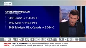 "Je vais devoir regarder la compétition à la télé": les supporters déplorent les prix exorbitants du Mondial de football 2026