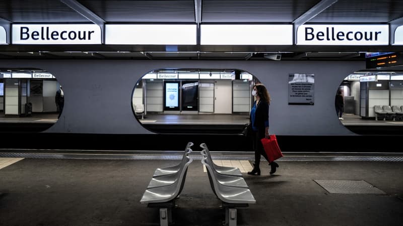 Une station de métro à Lyon. (Photo illustration)