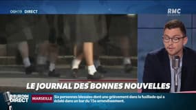 Les sous-vêtements des écoliers japonais, un combat de catch féminin en Arabie Saoudite au menu du "Journal des bonnes nouvelles"