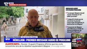 "Nous n'avons pas tué un seul soldat sur le terrain": le premier message audio d'Evguéni Prigojine en exil