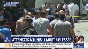 Attentats à Tunis: un nouveau bilan provisoire fait état d'un mort et huit blessés