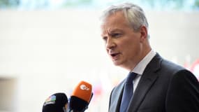 Le ministre français des Finances, Bruno Le Maire, lors de l'Eurogroupe du 13 juin 2019.