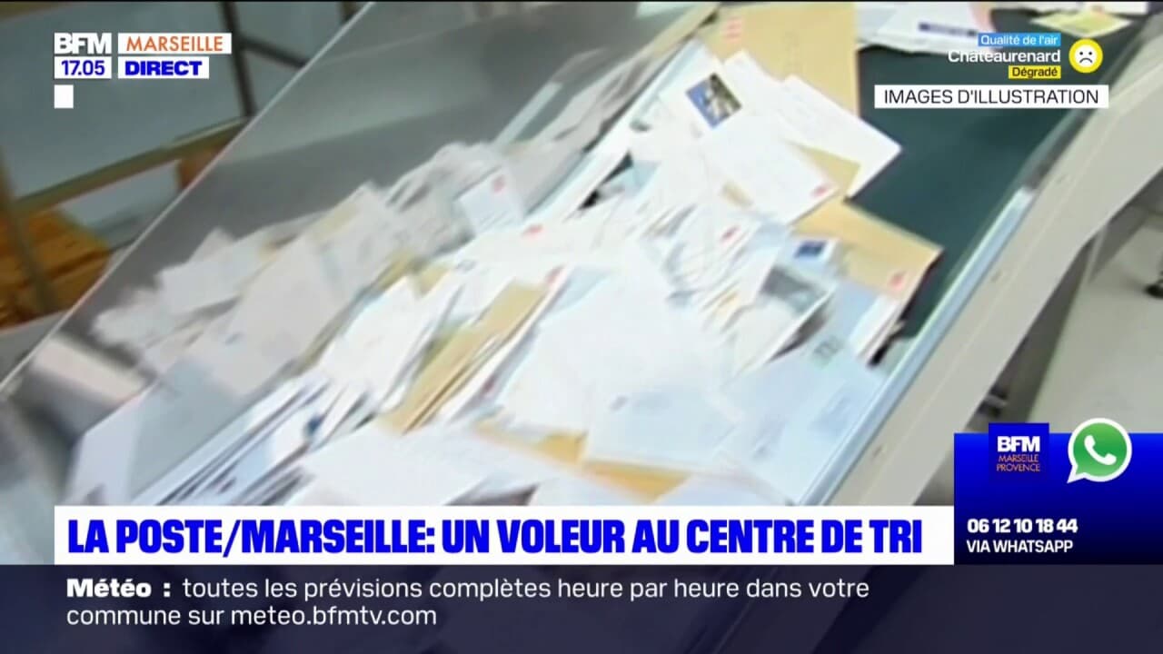 Marseille un employé de La Poste en garde à vue pour avoir volé des colis au centre de tri
