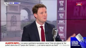 Clément Beaune: "La première semaine de juin, on définira une liste de pays verts pour les laisser rentrer en France"