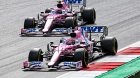 Les Racing Point sur le Grand Prix de Styrie