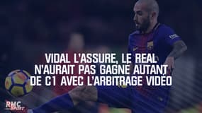 Vidal l'assure, le Real n'aurait pas gagné autant de C1 avec l'arbitrage vidéo