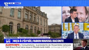 Fabien Roussel: Emmanuel Macron "a confirmé que, à l'issue des discussions, il nommerait un ou une Première ministre"