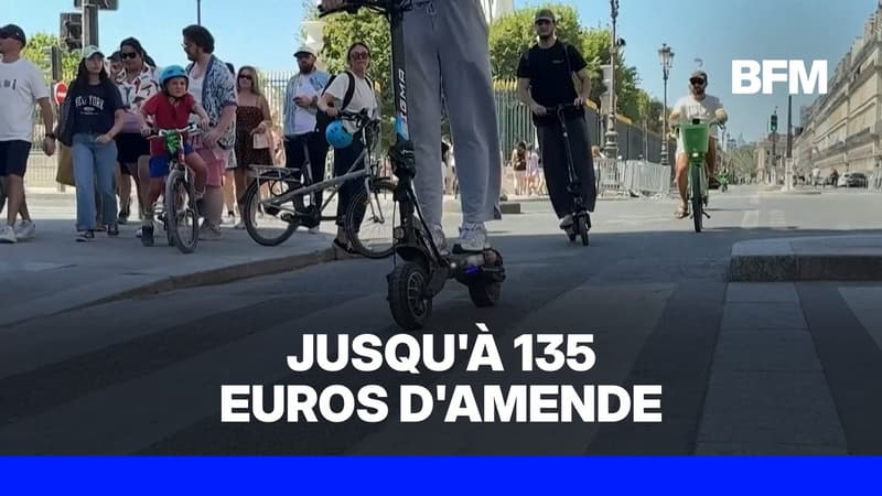 Le casque et le gilet fluo désormais obligatoires en trottinette électrique à Paris et en petite couronne
