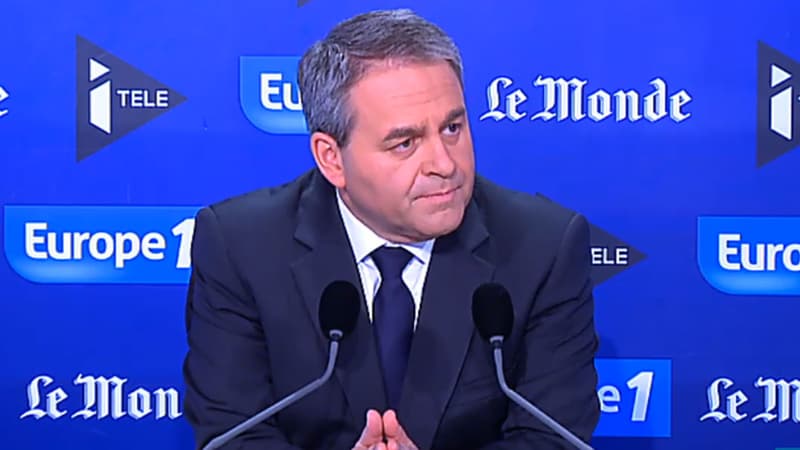 Xavier Bertrand, invité du Grand Rendez-vous Europe 1-Le Monde-iTélé