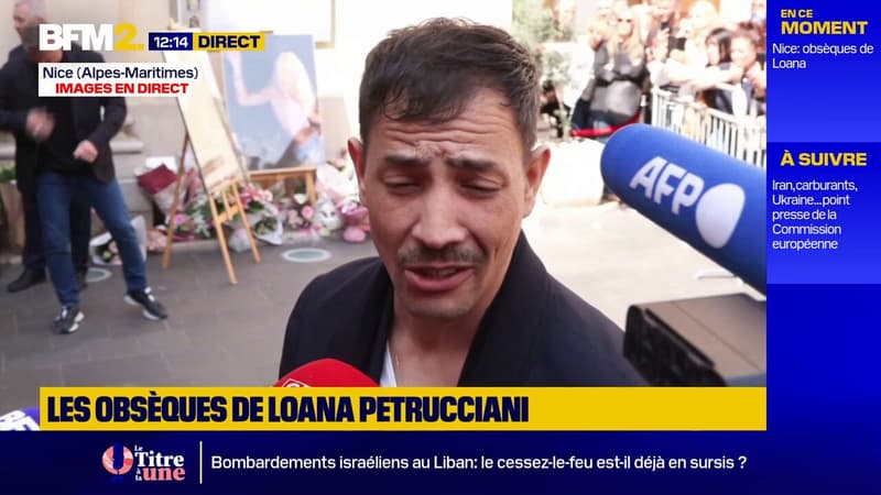 Obsèques de Loana: "J'ai beaucoup de chagrin", confie Steevy Boulay #BFM2