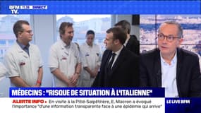 Macron: "on a une épidémie qui arrive" - 27/02