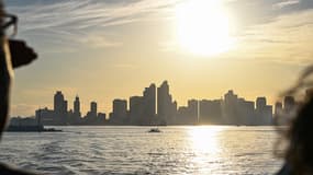 Une vue de la baie de Manille, aux Philippines, le 8 avril 2025 (photo d'illustration).