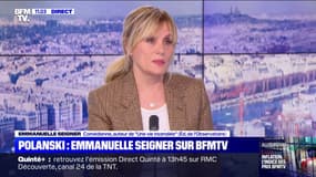 Emmanuelle Seigner: "On est dans une époque où la vérité n'a plus aucune importance"