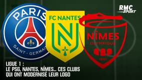 Ligue 1 : Le PSG, Nantes, Nîmes... ces clubs qui ont modernisé leur logo 