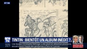 Tintin: bientôt un album inédit ?