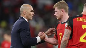 Roberto Martinez avec Kevin De Bruyne et la Belgique