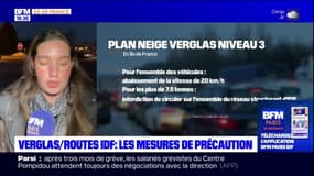 Verglas sur les routes en Ile-de-France: les mesures de précaution