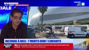 Incendie à Nice: le président de l'association Nice Moulins Solidarités 06 témoigne de "la colère qui monte de plus en plus" dans le quartier