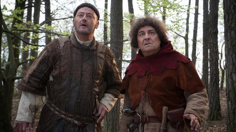 Jean Reno et Christian Clavier dans "Les Visiteurs3: La Révolution" (2016) de Jean-Marie Poiré