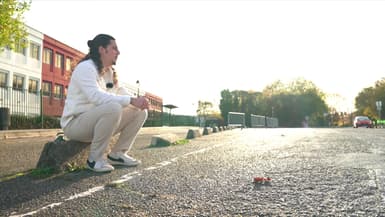 Zacharie, ancien élève harceleur, à Lésigny (Seine-et-Marne), début novembre 2025.