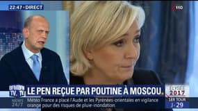 Vladimir Poutine reçoit Marine Le Pen à Moscou