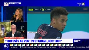100% sports Paris: 11 blessés au PSG, c'est grave docteur ? - 09/11