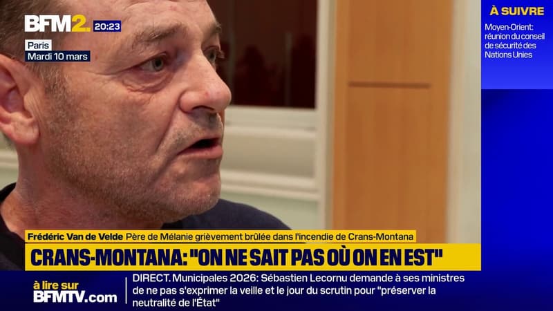 Crans-Montana: le père de Mélanie, grièvement brûlée dans l'incendie, réclame "la vérité" dans l'affaire