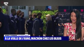 Le plus de 22h Max: Macron chez les Bleus à la veille de l'Euro - 10/06