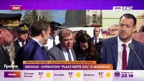 "La réponse n'est pas d'envoyer à chaque fois des CRS", condamne Sébastien Delogu, député Nupes-LFI, au sujet des opérations "place nette"
