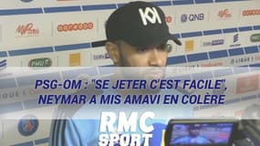 PSG-OM : "Se jeter c'est facile", Neymar a mis Amavi en colère