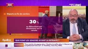Que font les seniors avant la retraite? 