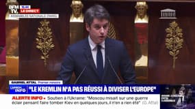 Gabriel Attal: "Depuis le début du conflit, nous avons livré pour plus de 2,6 milliards d'euros d'équipements militaires à l'Ukraine"