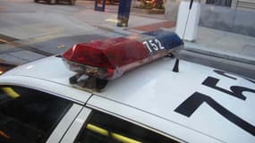 Une voiture de police en Californie